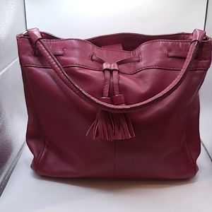 Cole Haan Maroon Shoulder Bag